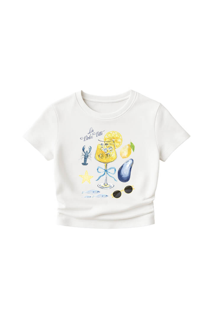 La dolce vita Baby Tee