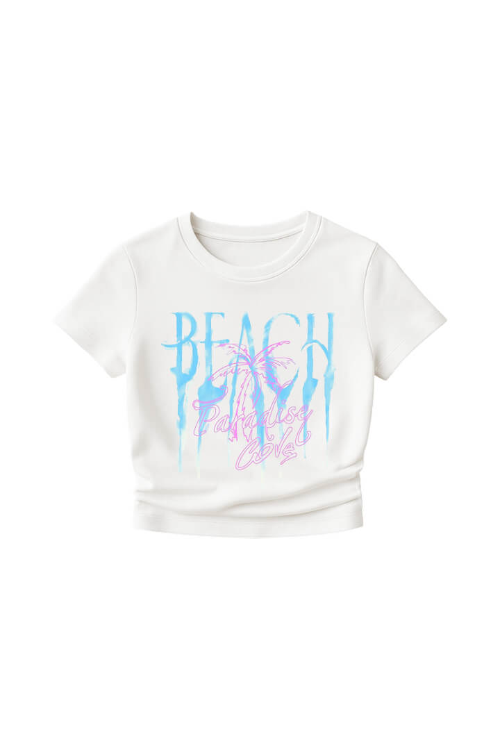 Beach Paradise Baby Tee